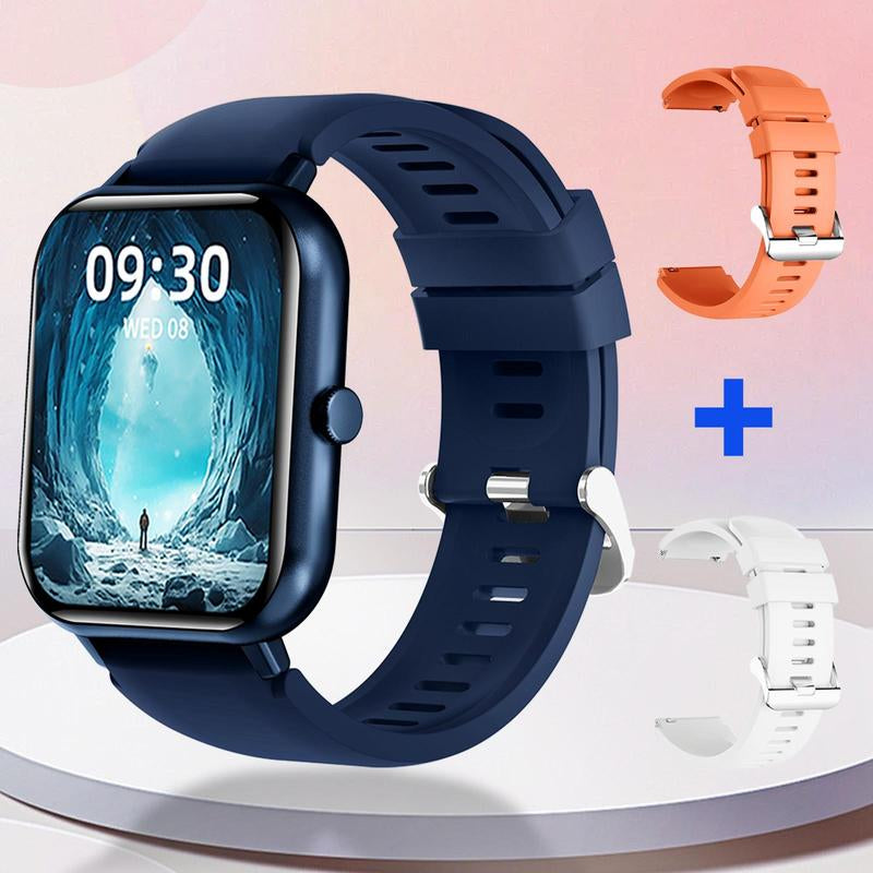 1.83" Touch Screen Smart Watch, Digital Fitness Watches with Call Function & 100+ Sports Modes, Multifunctional Electronic Fitness Watch, Smartwatch Watch, Wearable, Waterproof Smartwatch, Custom Wristwatch