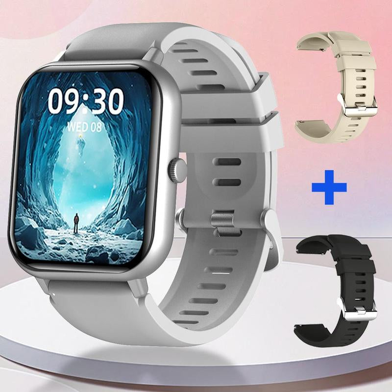 1.83" Touch Screen Smart Watch, Digital Fitness Watches with Call Function & 100+ Sports Modes, Multifunctional Electronic Fitness Watch, Smartwatch Watch, Wearable, Waterproof Smartwatch, Custom Wristwatch